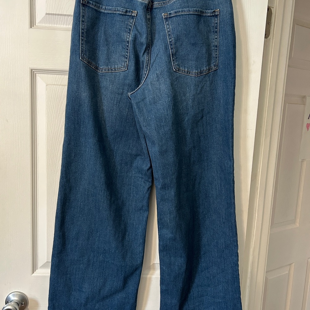 NWT Old Navy High-Waisted Wow Wide-Leg Jeans Size 12 - Picture 4 of 5